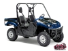 Yamaha Rhino UTV Trash Graphic Kit Blue