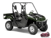 Yamaha Rhino UTV Trash Graphic Kit Green