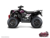 Kit Déco Quad Trash Polaris Scrambler 850-1000 XP Noir Rose