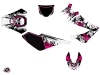 Derbi Xrace 50cc Trash Graphic Kit Pink