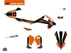 Kit Déco Moto Cross Trophy KTM SX-E 5 Noir Orange