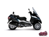 Piaggio MP3 Maxiscooter Velocity Graphic Kit Blue