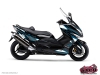 Kit Déco Maxiscooter Velocity Yamaha TMAX 500 Bleu