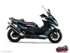 Kit Déco Maxiscooter Velocity Yamaha TMAX 530 Bleu