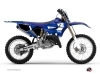 Kit Déco Moto Cross Vintage Yamaha 125 YZ Bleu