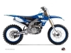 Yamaha 450 YZF Dirt Bike Vintage Graphic Kit Blue