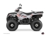 Polaris 570 Sportsman Touring ATV Vintage Graphic Kit Grey