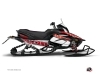 Yamaha Apex Snowmobile  Vintage Graphic Kit Red