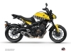 Yamaha MT 09 Street Bike Vintage Graphic Kit Yellow