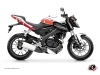 Kit Déco Moto Vintage Yamaha MT 125 Rouge