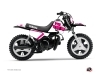 Yamaha PW 50 Dirt Bike Vintage Graphic Kit Pink