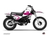 Kit Déco Moto Cross Vintage Yamaha PW 80 Rose