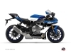 Yamaha R1 Street Bike Vintage Graphic Kit Blue