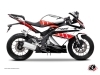 Yamaha R125 Street Bike Vintage Graphic Kit Red