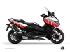 Kit Déco Maxiscooter Vintage Yamaha TMAX 530 Rouge