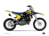 Kit Déco Moto Cross Vintage Yamaha TTR 110 Jaune