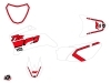 Yamaha TTR 110 Dirt Bike Vintage Graphic Kit Red