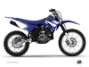 Yamaha TTR 125 Dirt Bike Vintage Graphic Kit Blue