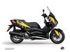 Yamaha XMAX 400 Maxiscooter Vintage Graphic Kit Yellow