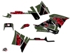 Polaris 450 Sportsman ATV Visor Graphic Kit Green