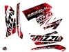 Kit Déco Quad Wild Yamaha 550-700 Grizzly Rouge