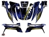 Yamaha Wolverine-R UTV Wild Graphic Kit Blue