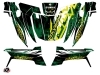 Yamaha Wolverine-R UTV Wild Graphic Kit Green