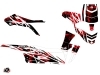 Yamaha YXZ 1000 R UTV Wild Graphic Kit Red