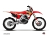 Kit Déco Moto Cross Wing Honda 250 CRF Blanc