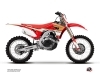 Kit Déco Moto Cross Wing Honda 450 CRF Blanc