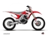 Honda 450 CRF Dirt Bike Wing Graphic Kit Grey