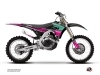 Honda 450 CRF Dirt Bike Wing Graphic Kit Turquoise