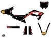 Honda 450 CRF Dirt Bike Works Graphic Kit Black