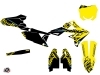 Suzuki 450 RMZ Dirt Bike Zero Graphic Kit Yellow
