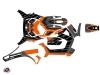 Can Am Ryker 900 Roadster Zeus Graphic Kit Orange