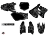 Suzuki 125 RM Dirt Bike Zombies Dark Graphic Kit Black