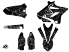 Yamaha 125 YZ Dirt Bike Zombies Dark Graphic Kit Black LIGHT