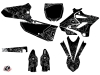 Yamaha 125 YZ Dirt Bike Zombies Dark Graphic Kit Black