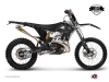 GASGAS 125 EC Dirt Bike Zombies Dark Graphic Kit Black LIGHT