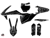 KTM 125 SX Dirt Bike Zombies Dark Graphic Kit Black