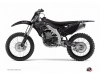 Kawasaki 250 KXF Dirt Bike Zombies Dark Graphic Kit Black