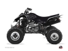 Suzuki 250 LTZ ATV Zombies Dark Graphic Kit Black