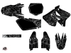 Suzuki 250 RM Dirt Bike Zombies Dark Graphic Kit Black