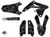 Suzuki 250 RMZ Dirt Bike Zombies Dark Graphic Kit Black LIGHT