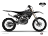 Yamaha 250 YZF Dirt Bike Zombies Dark Graphic Kit Black LIGHT