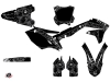 Kit Déco Moto Cross Zombies Dark Kawasaki 450 KXF Noir