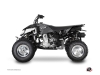 Polaris Outlaw 450 ATV Zombies Dark Graphic Kit Black