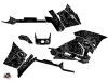 Polaris 450 Sportsman ATV Zombie Dark Graphic Kit Black