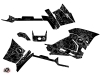 Kit Déco Quad Zombie Dark Polaris 450 Sportsman Forest Noir