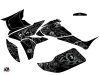 Honda 450 TRX ATV Zombies Dark Graphic Kit Black